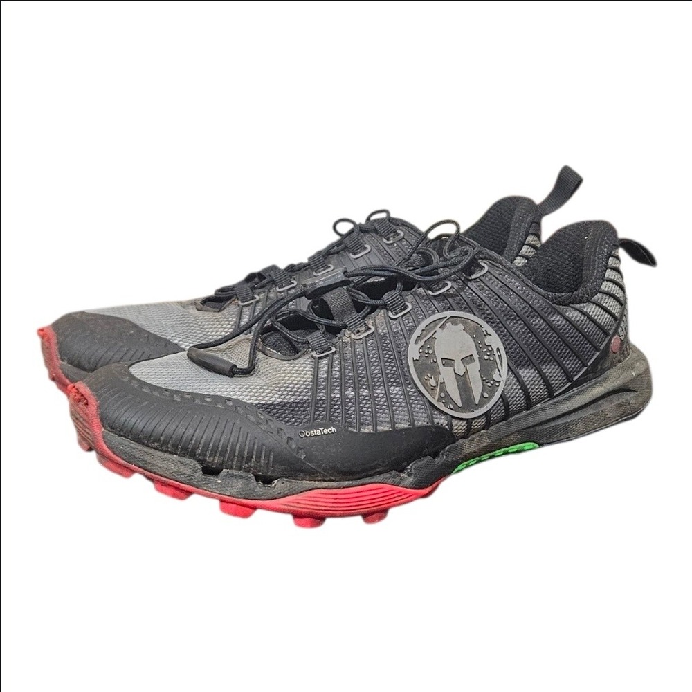 Craft Spartan RD Pro Trail Running Shoes Mens 8 Black Grey Obstacle Course Race